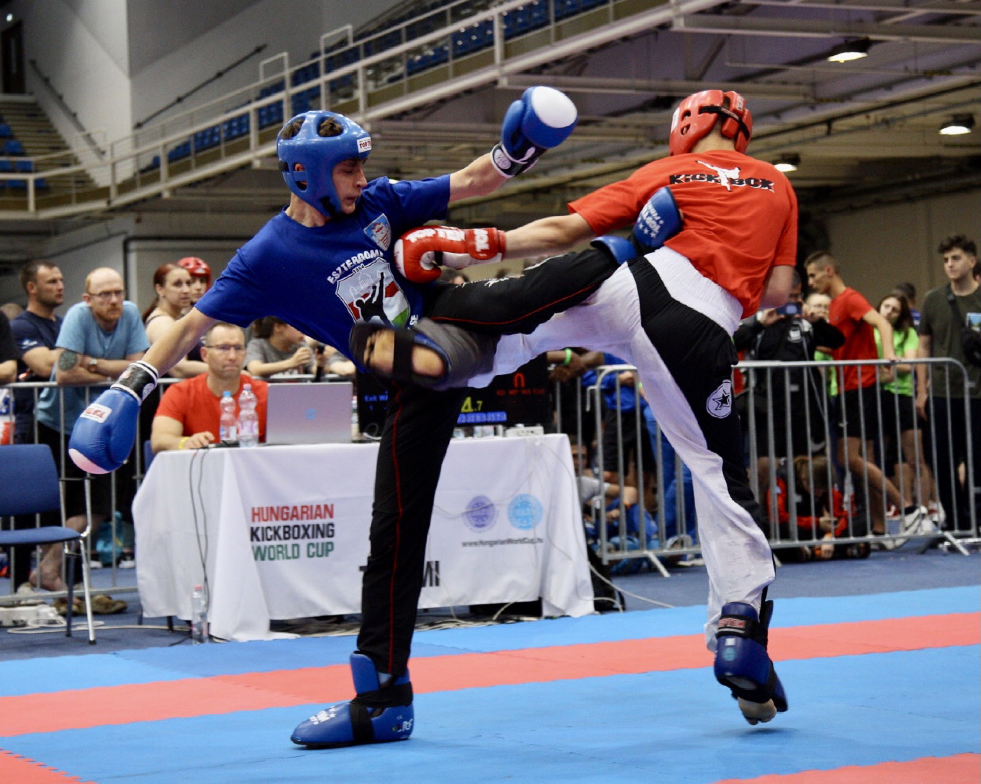 Esztergomi KBSE versenyző a Hungarian Kickboxing World Cup-on